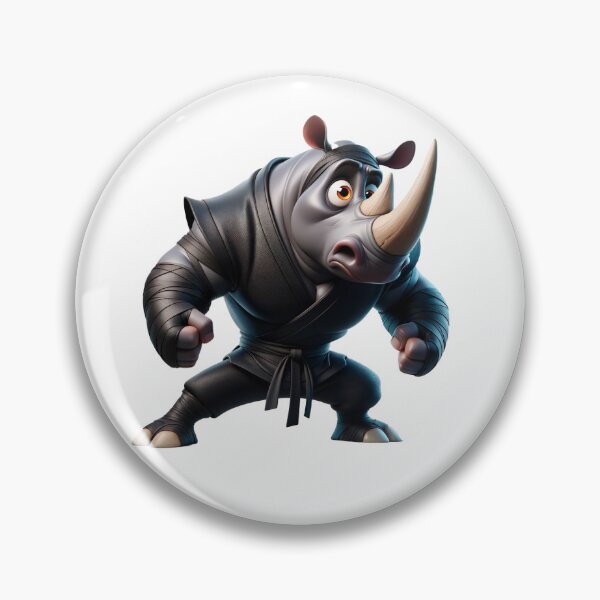 Item preview, Ninja Rhino - Unyielding Strength designed and sold by Veteme.