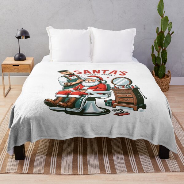 Item preview, Santa's Favorite Barber designed and sold by NavyPanda.