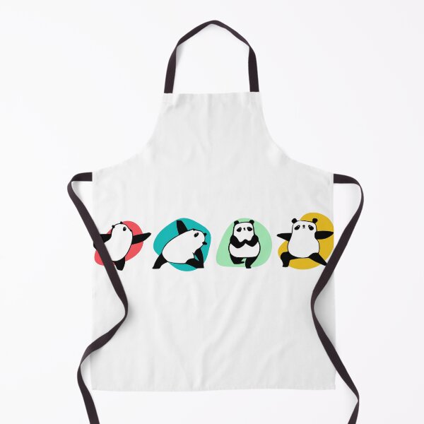 Item preview, Panda yoga pose | colourful design designed and sold by SaltandSoot.