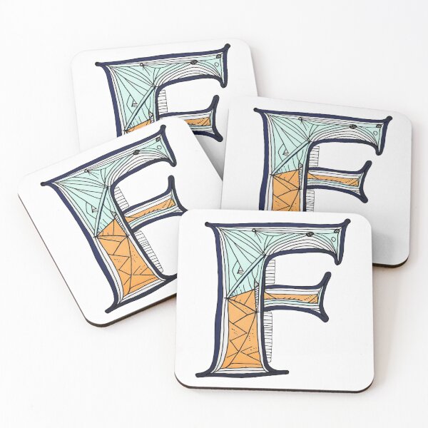 Item preview, Beautiful Letter F designed and sold by blue-doodle.