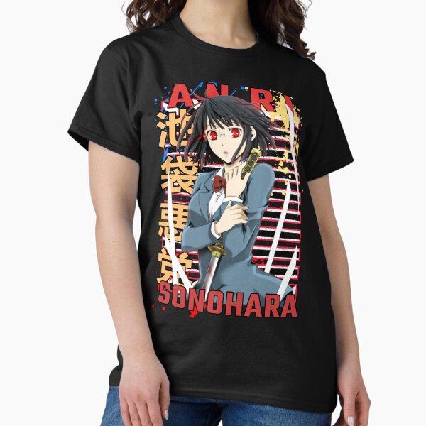 Aperçu de l'œuvre Anri Sonohara Durarara Conception d'anime urbain créée et vendue par Wafusaurus.