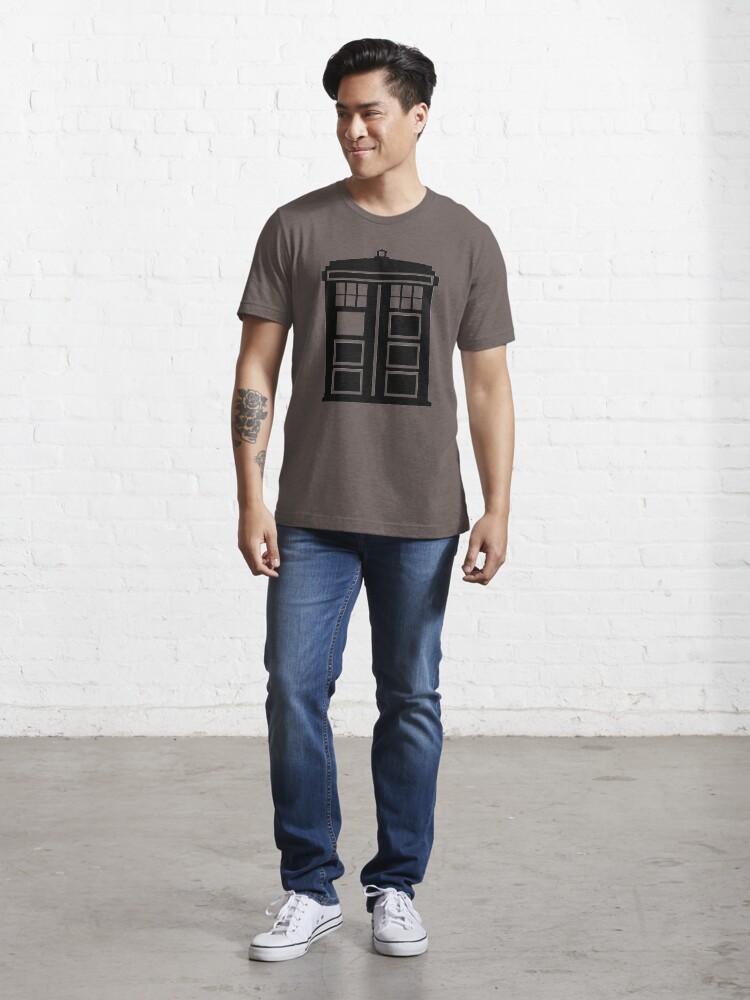 Alternate view of Doctor Who Tardis Essential T-Shirt