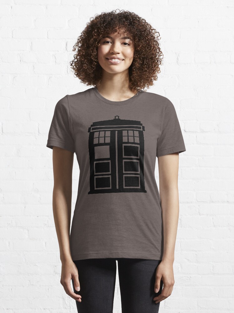 Alternate view of Doctor Who Tardis Essential T-Shirt