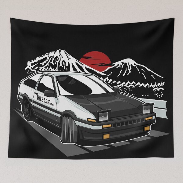 Item preview, white ae86  designed and sold by dipoernomo.