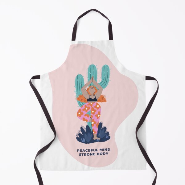 Item preview, Yoga pose | Peaceful mind strong body designed and sold by SaltandSoot.