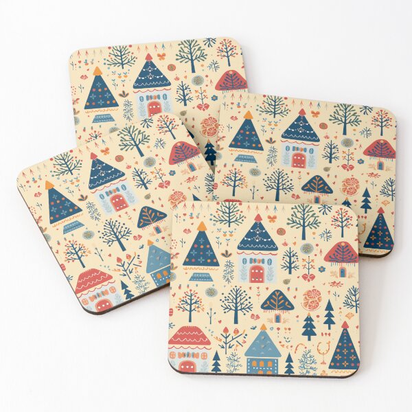 Item preview, Cottage core Christmas gingerbread houses trees and decor designed and sold by TankandDPS.