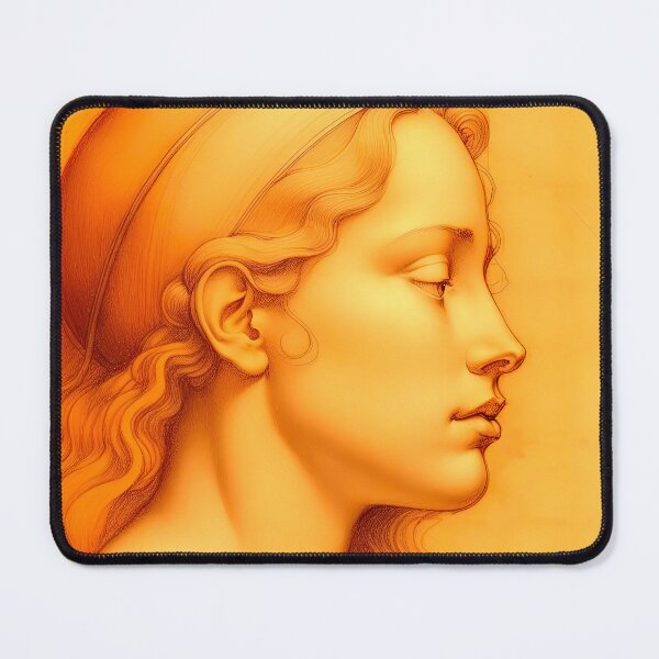 Item preview, Portrait Of A Young Girl In Profile designed and sold by LanaGustavsson.