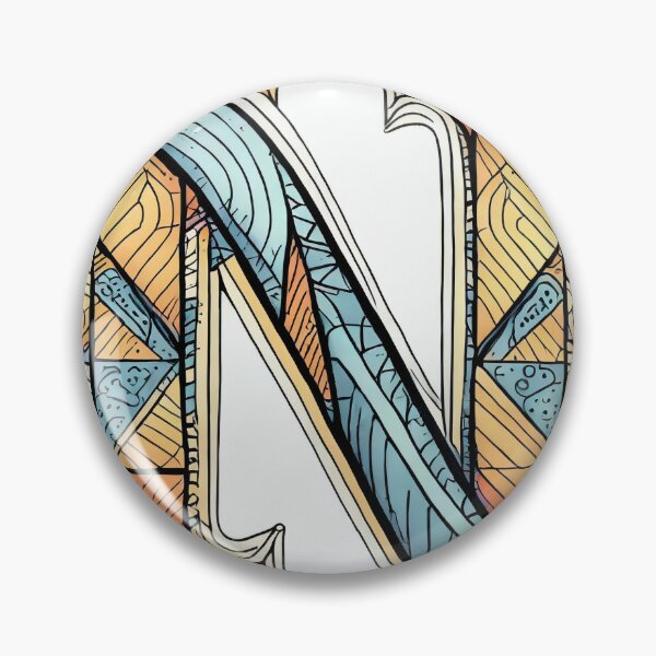 Item preview, Beautiful Letter N designed and sold by blue-doodle.