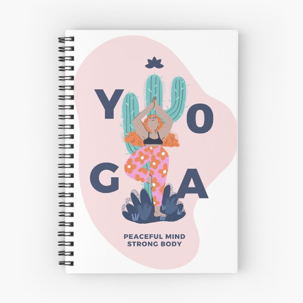 Item preview, Desert yoga girl | peaceful mind strong body designed and sold by SaltandSoot.