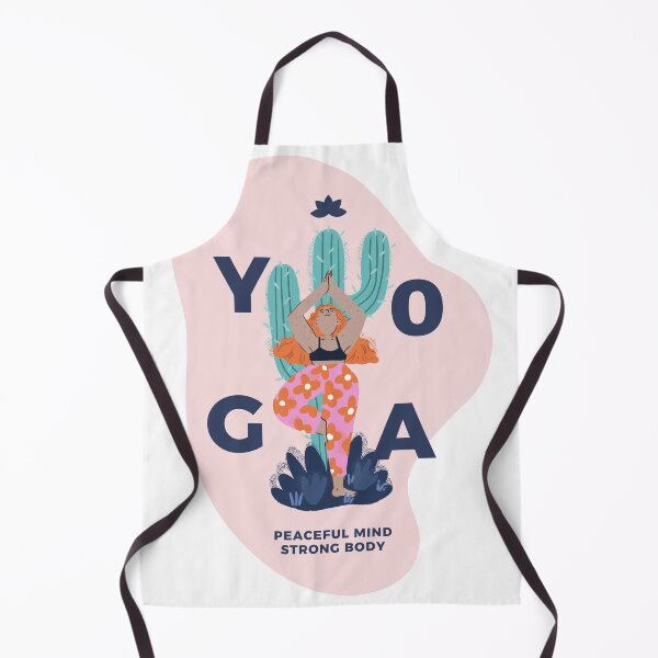 Item preview, Desert yoga girl | peaceful mind strong body designed and sold by SaltandSoot.