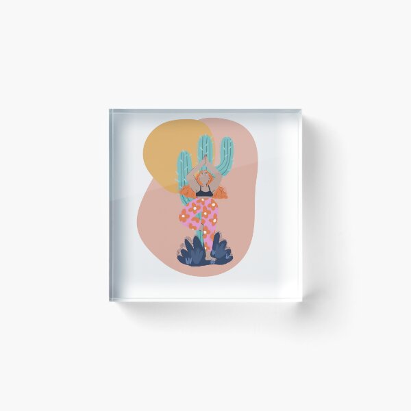 Item preview, Desert yoga | soak up the sun designed and sold by SaltandSoot.