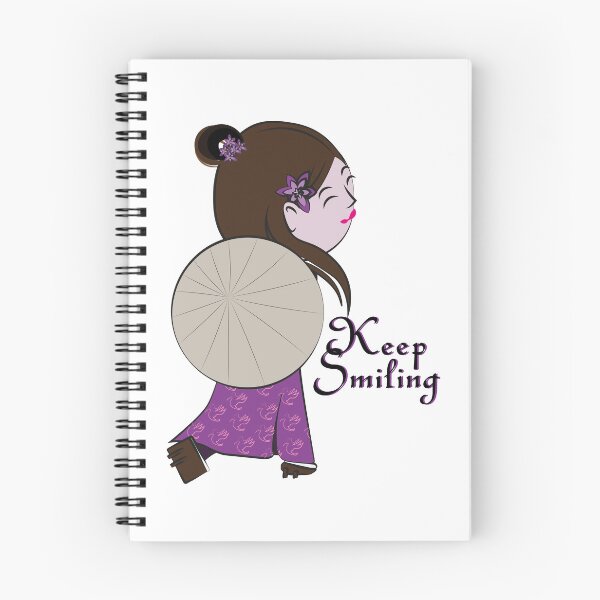 Item preview, Keiko Chan - Keep Smiling designed and sold by NaitoGraphisme.