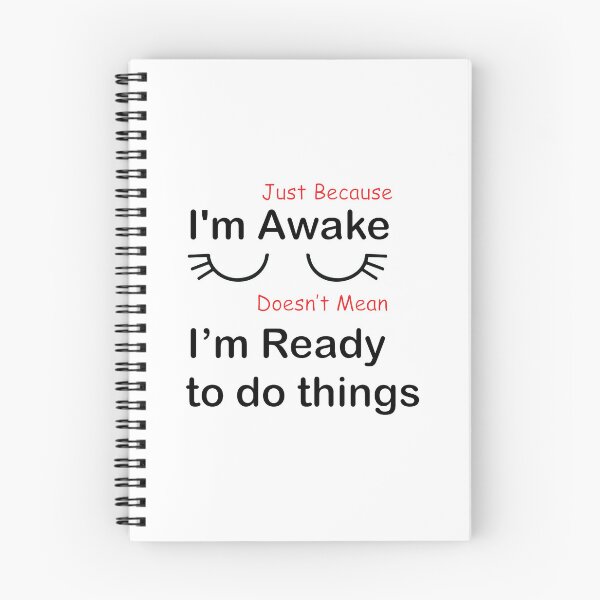 Item preview, Just Because I'm Awake series 3 designed and sold by vallass.
