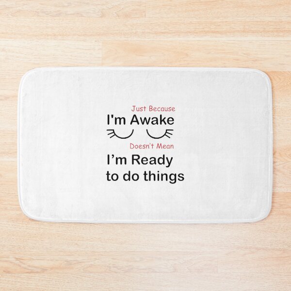 Item preview, Just Because I'm Awake series 3 designed and sold by vallass.