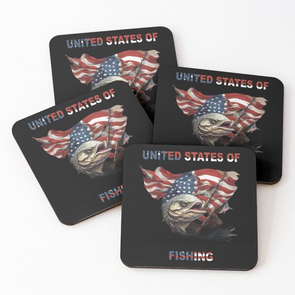 Item preview, American Flag Fishing designed and sold by JuniperusArt.