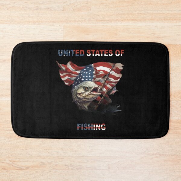 Item preview, American Flag Fishing designed and sold by JuniperusArt.