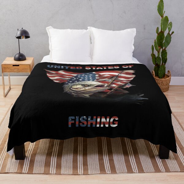 Item preview, American Flag Fishing designed and sold by JuniperusArt.