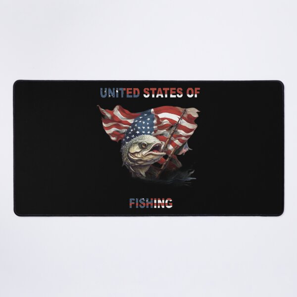 Item preview, American Flag Fishing designed and sold by JuniperusArt.