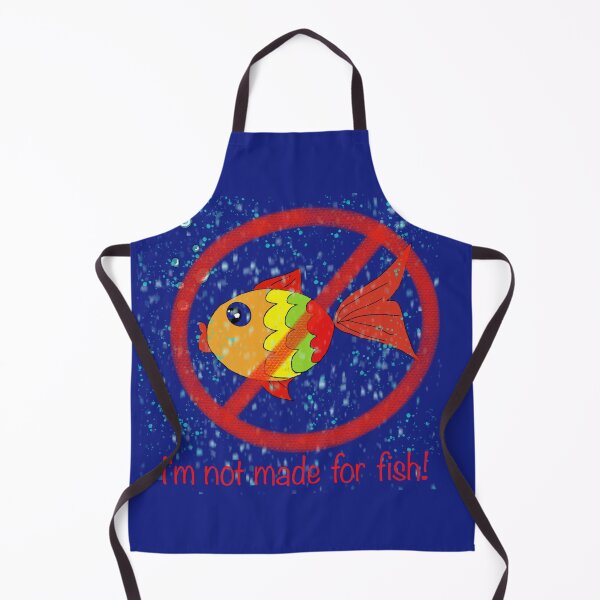 Item preview, Unique in the Sea - 'Not Made for Fish' Artistic Statement designed and sold by SmartDesignByBB.