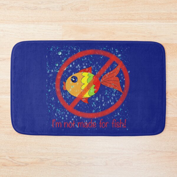 Item preview, Unique in the Sea - 'Not Made for Fish' Artistic Statement designed and sold by SmartDesignByBB.