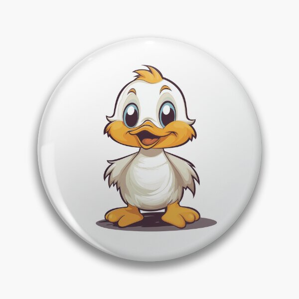 Item preview, Cute Cartoon Duckling Smiling designed and sold by Fouinaki.