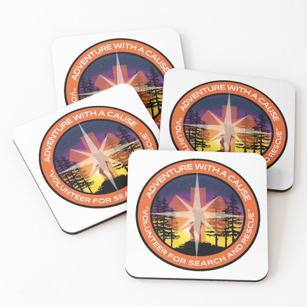 Item preview, Search and Rescue - Volunteer Recruitment  -  SAR Patch Star of life / Compass / Hiking designed and sold by TheContactor.