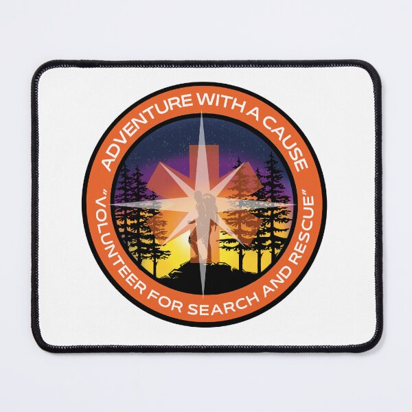 Item preview, Search and Rescue - Volunteer Recruitment - SAR Patch Star of life / Compass / Hiking designed and sold by TheContactor.