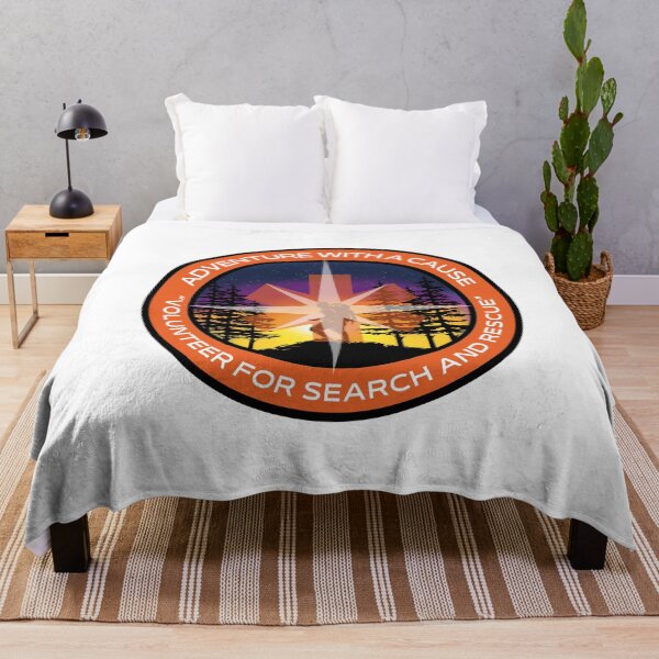 Item preview, Search and Rescue - Volunteer Recruitment  -  SAR Patch Star of life / Compass / Hiking designed and sold by TheContactor.