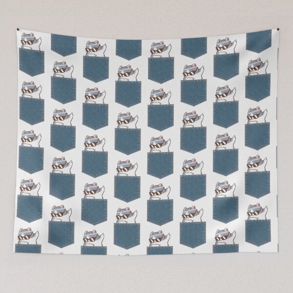 Item preview, Pocket Purr-fection - Cat In Pocket designed and sold by Kate Juergens.