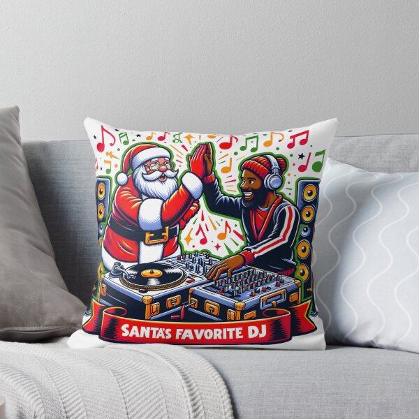 Item preview, El DJ favorito de Santa designed and sold by NavyPanda.
