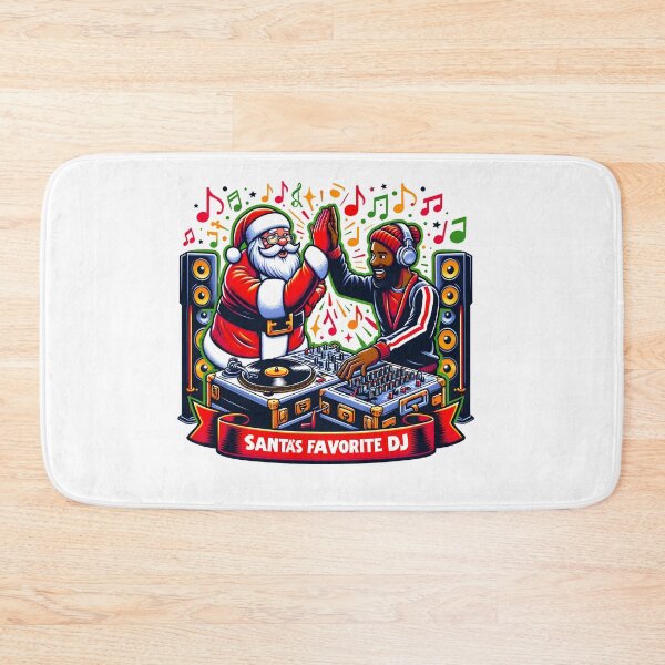 Item preview, Santa's Favorite DJ designed and sold by NavyPanda.