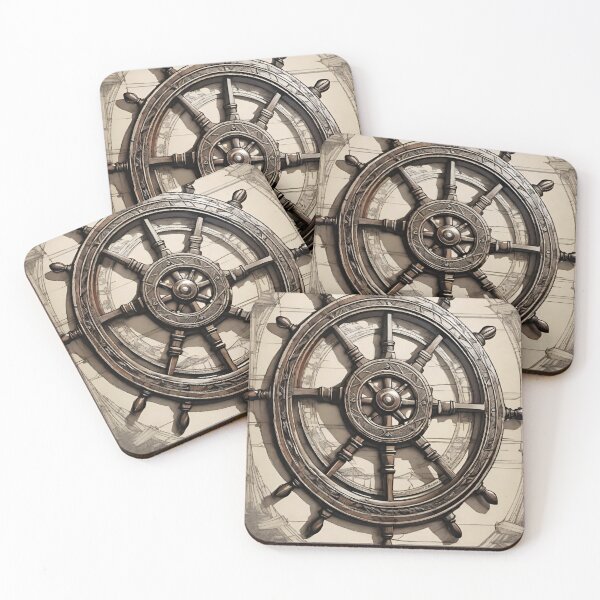 Item preview, Ships wheel designed and sold by MatrixTattoo.