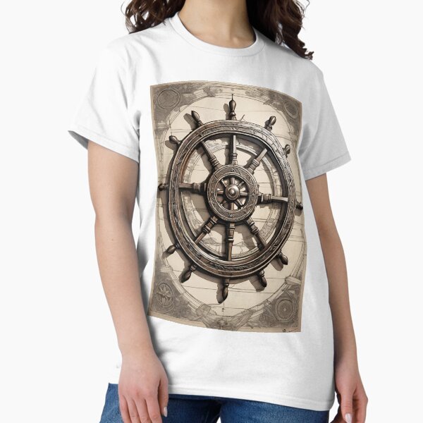 Item preview, Ships wheel designed and sold by MatrixTattoo.
