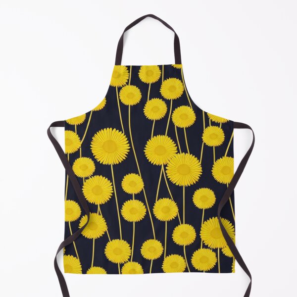 Item preview, Yellow dandelion flowers pattern designed and sold by randrdesign.