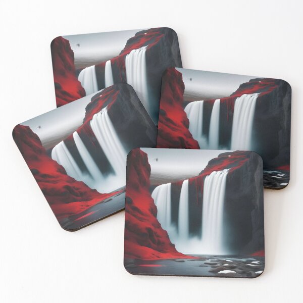 Item preview, WATERFALL ANTARTICA designed and sold by PIGCASSOSAIART.