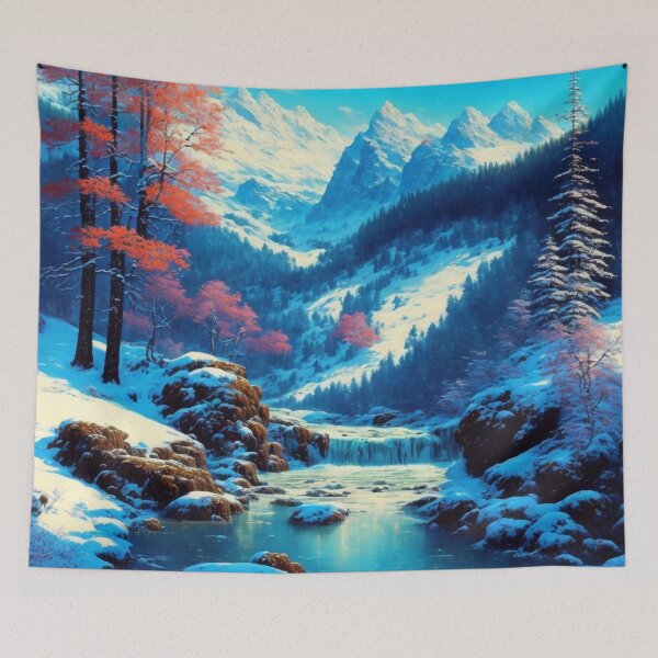 Item preview, Beautiful mountain scenery designed and sold by M-Y-A-R-T-.