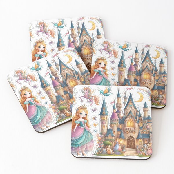 Item preview, Fantasy Princess and Castle  designed and sold by Cipher-28.