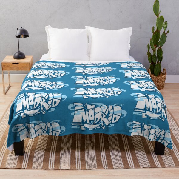 Item preview, Madrid blue graffiti designed and sold by manuvila.