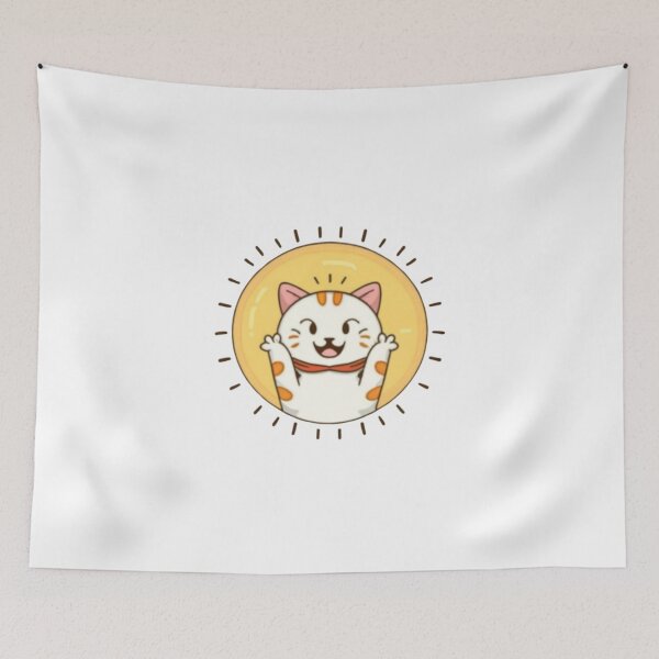Item preview, Cheerful Cat Smiles , smily cat designed and sold by Ikra Best.
