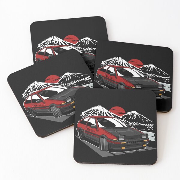 Item preview, red ae86 hachiroku designed and sold by dipoernomo.