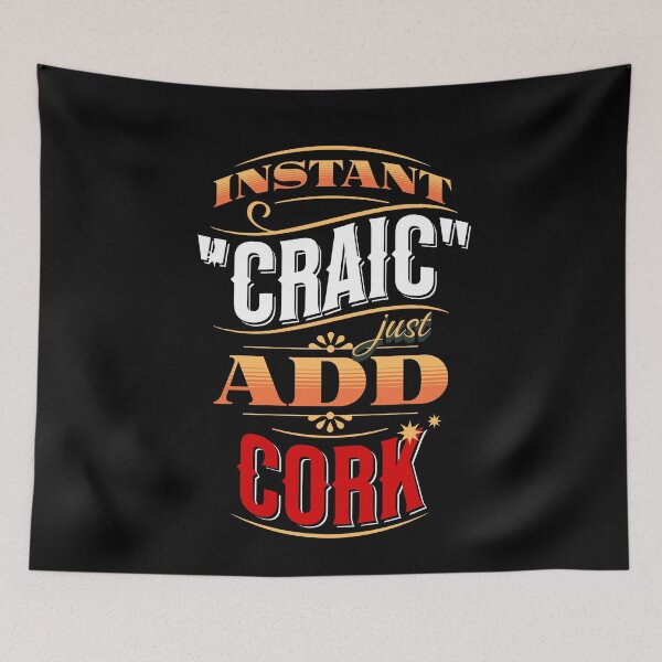 Item preview, Instant Craic Just Add Cork County Cork designed and sold by OliDesigns.