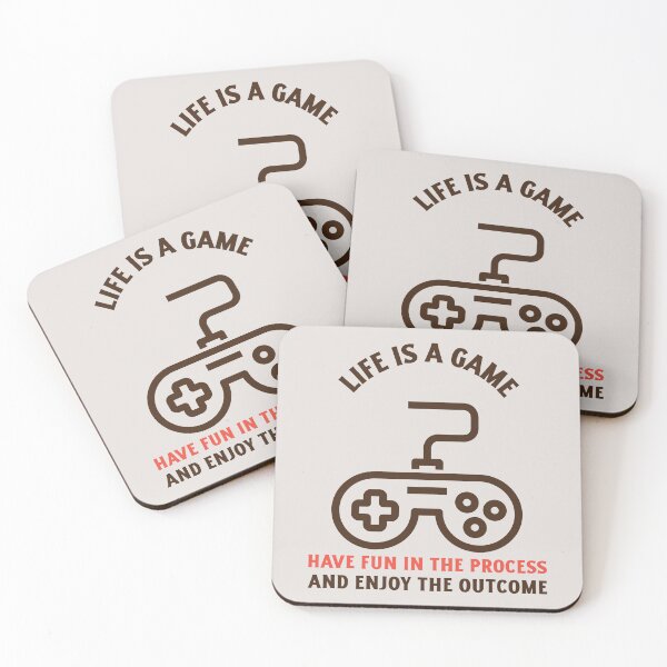 Item preview, PLAYER,GAME,GAME,LIFE IS A GAME,HAVE FUN IN THE PROCESS AND ENJOY THE OUTCOME designed and sold by Luckybliss-RE.