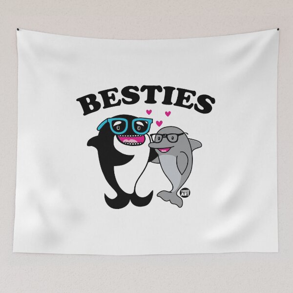 Item preview, BESTIES ORCA DOLPHIN designed and sold by TODD GOLDMAN.