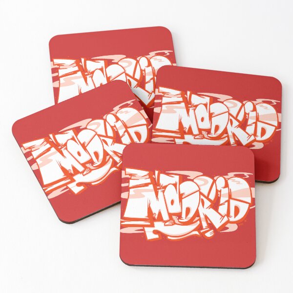 Item preview, Madrid red graffiti designed and sold by manuvila.