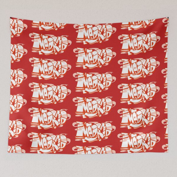 Item preview, Madrid red graffiti designed and sold by manuvila.