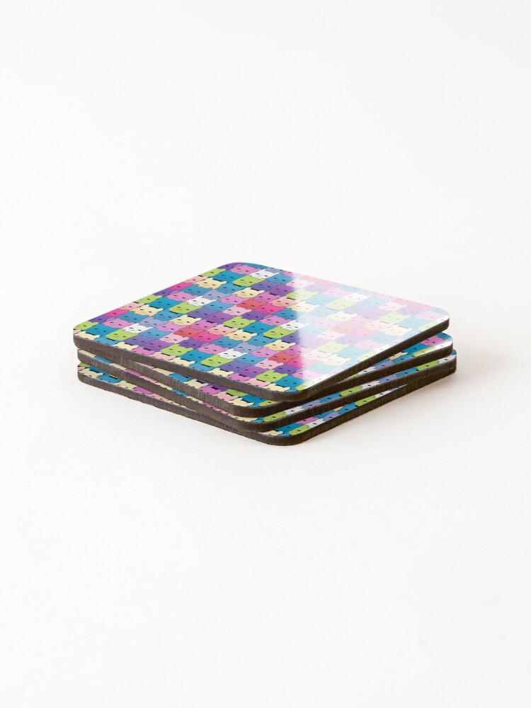Thumbnail 4 of 5, Coasters (Set of 4), Rabbit Reverie designed and sold by BOSSPPDESIGN.