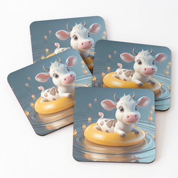 Item preview, "cow print ducks " - We Don't Skinny Dip We chunky Dunk” designed and sold by Obinne.