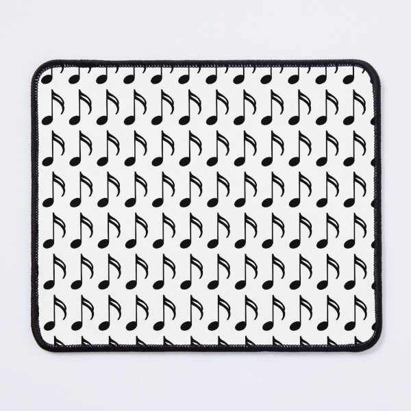 Item preview, Eighth notes in a geometric repeated tiled pattern (small sized) designed and sold by ElegantTeaTime.
