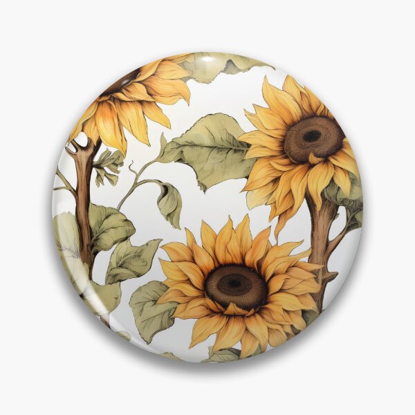 Item preview, Sunflower Tree Vintage style designed and sold by MuteluArtwork.