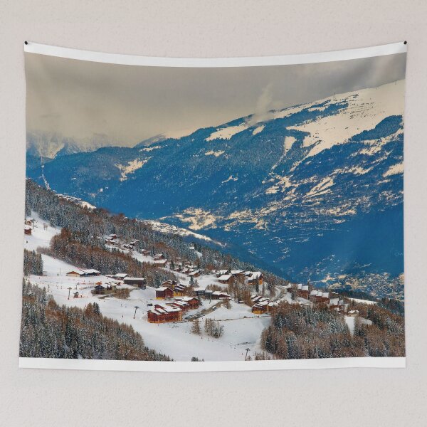 Item preview, Montchavin Les Coches French Alps France designed and sold by AndyEvansPhotos.